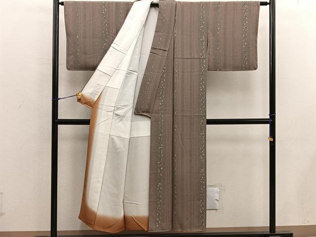 平和屋着物■上質な小紋 玩具文 正絹 逸品 BAAX4894mz
