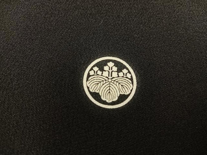 平和屋着物■豪華黒留袖 駒刺繍 風景花文 金彩 正絹 逸品 BAAX4901mz