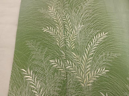 平和屋着物■訪問着　草葉文　正絹　逸品　BAAX4903mz