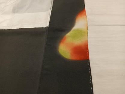平和屋着物■豪華黒留袖 駒刺繍 草花文 暈し染め 金銀彩 正絹 逸品 BAAX4913mz