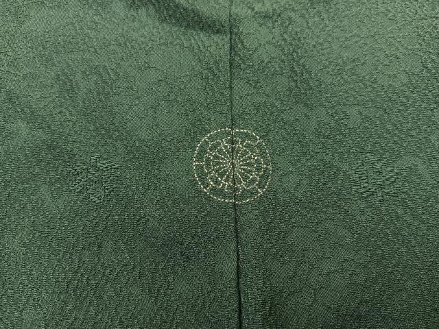 平和屋着物■無地絵羽訪問着 総刺繍 貝桶花文 虫襖色 正絹 逸品 BAAX4937mz