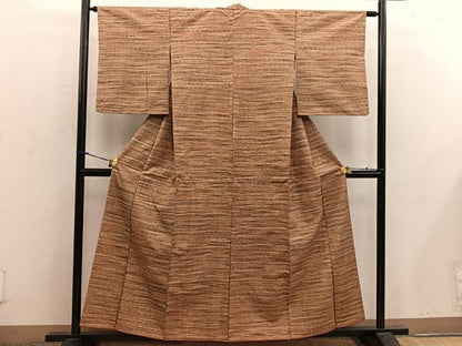 平和屋着物■上質な紬 霞文 正絹 逸品 BAAX4945mz