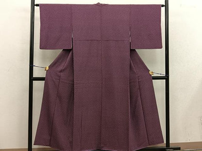 平和屋着物■江戸小紋 青海波 正絹 逸品 BAAX4946mz