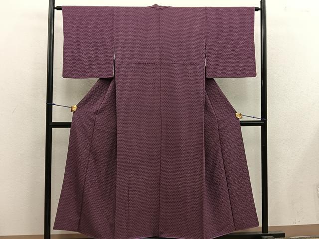 平和屋着物■江戸小紋 青海波 正絹 逸品 BAAX4946mz