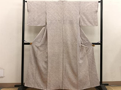 平和屋着物■大変加工の良い総絞り小紋 正絹 逸品 BAAX4987mz