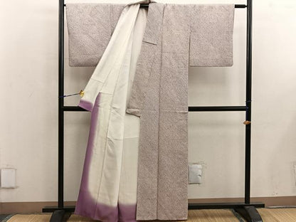平和屋着物■大変加工の良い総絞り小紋 正絹 逸品 BAAX4987mz