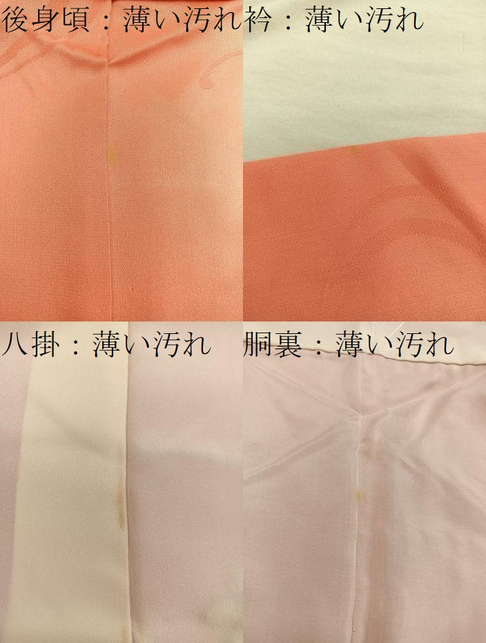 平和屋着物■豪華振袖 総刺繍 草花文 暈し染め 金銀糸 正絹 逸品 BAAX4995mz