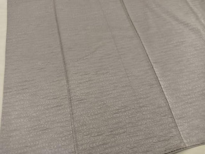平和屋着物■上質な色無地 流水地紋 茶鼠色 正絹 逸品 BAAX5020mz