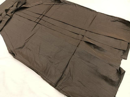 平和屋着物■男性 行灯袴 縞 正絹 逸品 BAAX5037mz