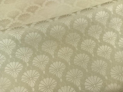 平和屋着物■上質な小紋 菊青海波 暈し染め 正絹 逸品 BAAX5057mz