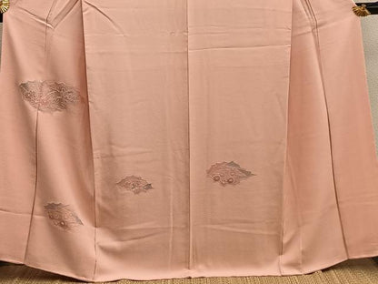 平和屋着物■訪問着　総刺繍　スワトウ刺繍　菊花文　正絹　逸品　未使用　BAAX5070mz