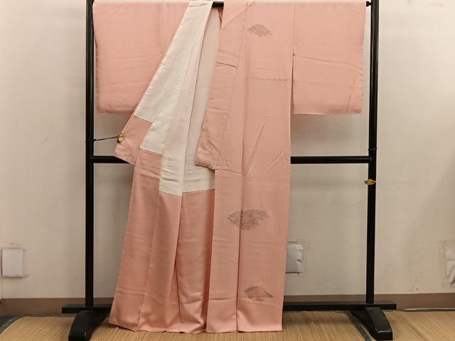 平和屋着物■訪問着　総刺繍　スワトウ刺繍　菊花文　正絹　逸品　未使用　BAAX5070mz