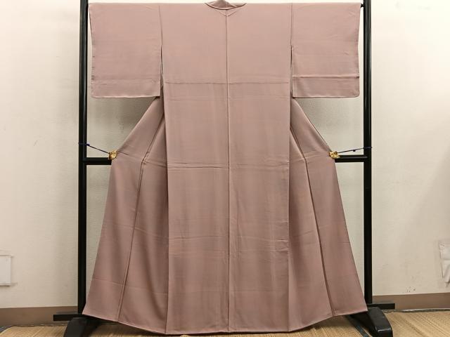 平和屋着物■上質な小紋　霞文　暈し染め　正絹　逸品　BAAX5071mz