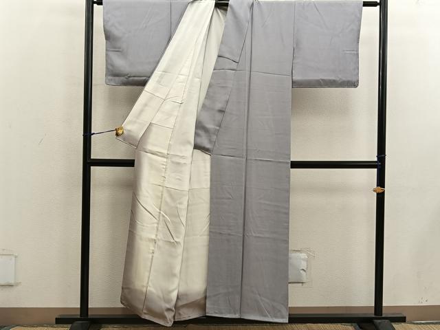 平和屋着物■江戸小紋　鮫小紋柄　正絹　逸品　未使用　BAAX5087mz