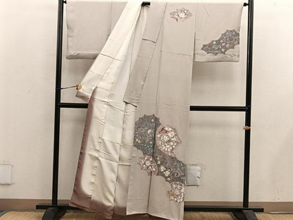 平和屋着物■訪問着　辻が花　絞り　正絹　逸品　BAAX5095mz