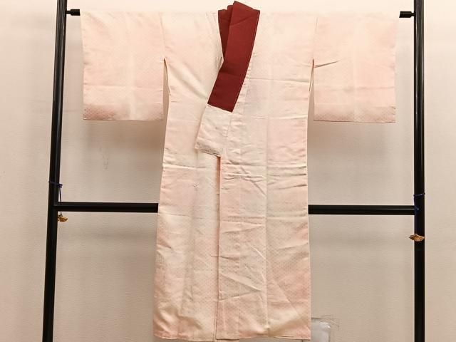 平和屋着物■長襦袢　袷　草花文　暈し染め　正絹　逸品　BAAX5136mz