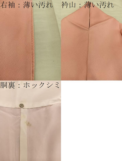 平和屋着物■豪華色留袖　総刺繍　片輪車花文　暈し染め　正絹　逸品　BAAX5139mz