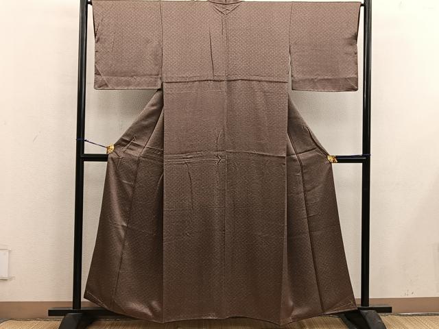 平和屋着物■江戸小紋　流水文　正絹　逸品　BAAX5149mz
