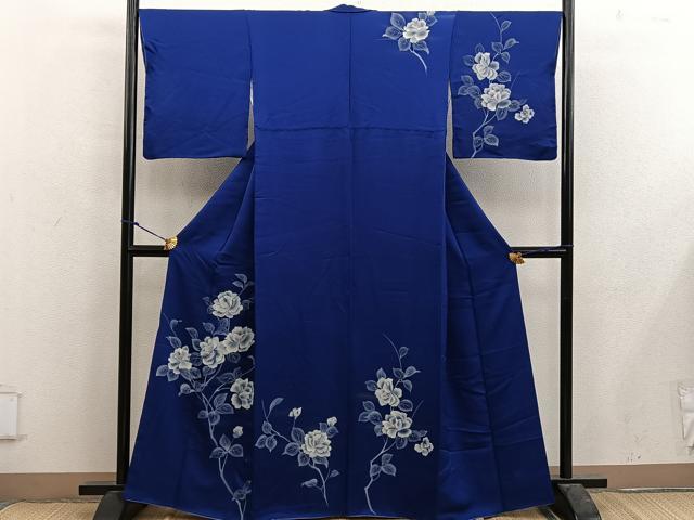 平和屋着物■訪問着　枝花文　金彩　正絹　逸品　BAAX5152mz