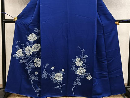 平和屋着物■訪問着　枝花文　金彩　正絹　逸品　BAAX5152mz
