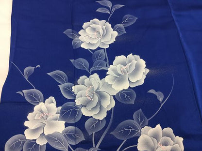 平和屋着物■訪問着　枝花文　金彩　正絹　逸品　BAAX5152mz