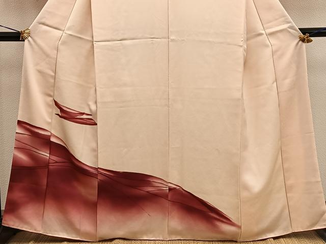 平和屋着物■訪問着　幾何学文様　正絹　逸品　BAAX5168mz