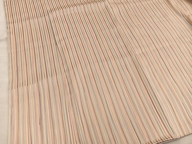 平和屋着物■上質な小紋　間道　正絹　逸品　BAAX5182mz