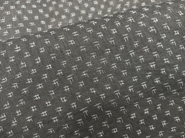平和屋着物＊夏物　男性　上布　絣文様　BAAX5190mz