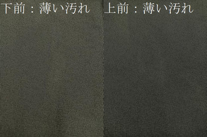 平和屋着物▽男性　紬　単衣　縞　正絹　逸品　BAAX5195mz