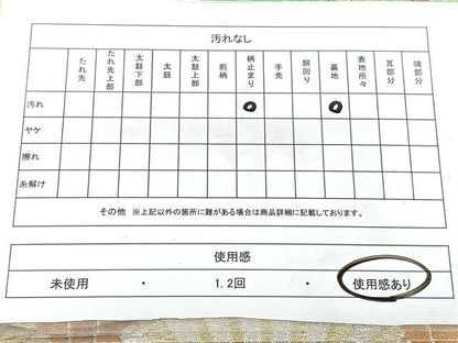 平和屋着物◎六通柄袋帯　唐織　松葉青海波　金銀糸　正絹　逸品　BAAX5226qw