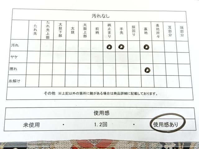 平和屋着物◎六通柄　本袋帯　更紗花文　黒地　金銀糸　正絹　逸品　BAAX5232qw