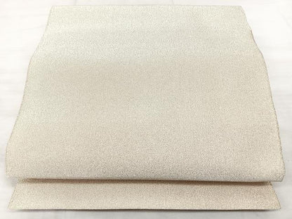 平和屋着物◎八寸名古屋帯　綴れ　霞文　金銀糸　正絹　逸品　BAAX5245qw