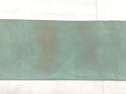 平和屋着物◎九寸名古屋帯　霞文　引箔　正絹　逸品　BAAX5266qw