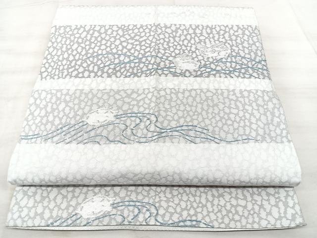 平和屋着物◎六通柄　京袋帯　兎　BAAX5292qw