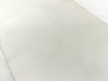 平和屋着物◎全通柄袋帯　綴れ　霞文　銀糸　正絹　逸品　BAAX5306qw
