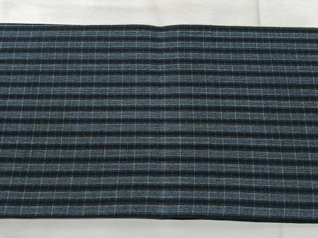 平和屋着物▽つけ帯　スリーシーズン　春夏秋　縞　正絹　逸品　BAAX5346qw