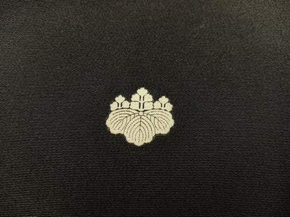 平和屋着物■豪華黒留袖 渡橋風景文 暈し染め 金彩 正絹 逸品 BAAX5406mz