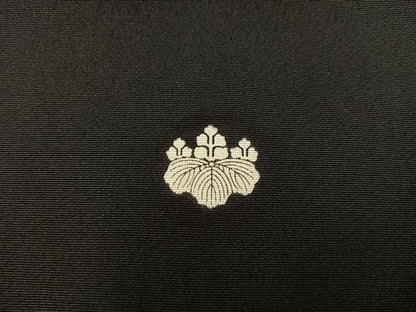 平和屋着物■豪華黒留袖　駒刺繍　大名行列　暈し染め　金彩　正絹　逸品　BAAX5417mz