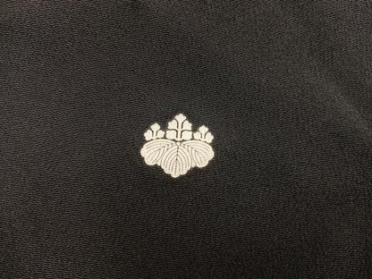 平和屋着物■豪華黒留袖 駒刺繍 風景花文 金彩 正絹 逸品 BAAX5420mz