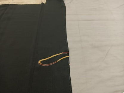 平和屋着物■豪華黒留袖 鳳凰陶器文 金彩 正絹 逸品 BAAX5458mz