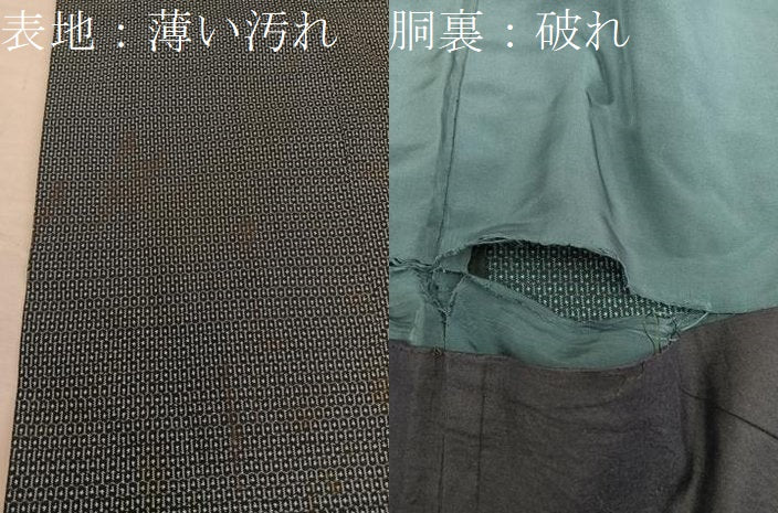 平和屋着物■男性 本場大島紬 100亀甲 総詰め 正絹 逸品 BAAX5470mz