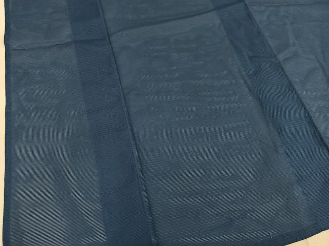 平和屋着物＊夏物　男性　色無地　絽　褐返色　洗える着物　BAAX5471mz
