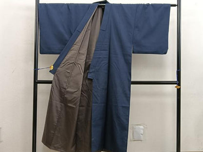 平和屋着物■男性 紬 アンサンブル 100亀甲 総詰め 正絹 逸品 BAAX5472mz