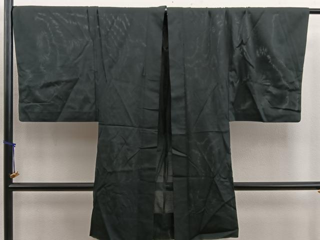 平和屋着物▽男性　羽織　スリーシーズン　春夏秋　塵除け　蝋色　正絹　逸品　BAAX5474mz