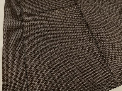 平和屋着物■男性 長襦袢 無双仕立て 亀甲文 ウール BAAX5478mz