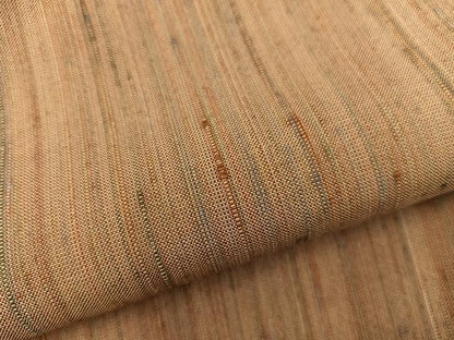 平和屋着物▽男性　紬　単衣　絣文様　正絹　逸品　BAAX5481mz