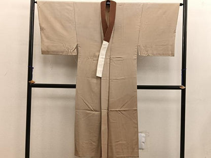 平和屋着物■男性 長襦袢 袷 幾何学文様 正絹 逸品 BAAX5482mz