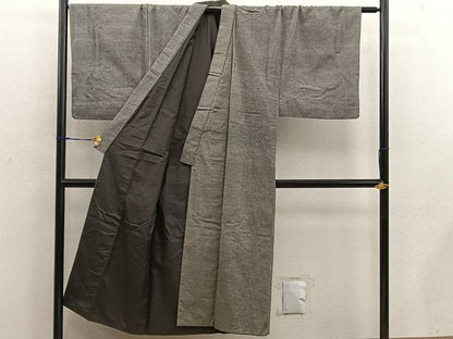平和屋着物■男性 紬 霞文 正絹 逸品 BAAX5486mz