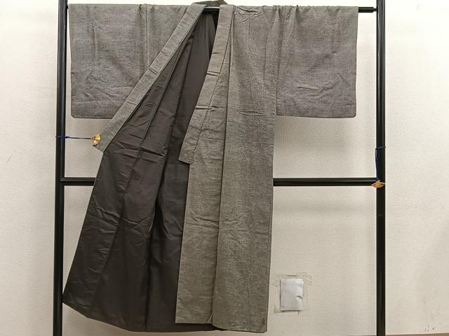 平和屋着物■男性 紬 霞文 正絹 逸品 BAAX5486mz