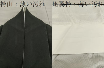 平和屋着物■豪華黒留袖 駒刺繍 立波草葉文 暈し染め 金彩 正絹 逸品 BAAX5494mz